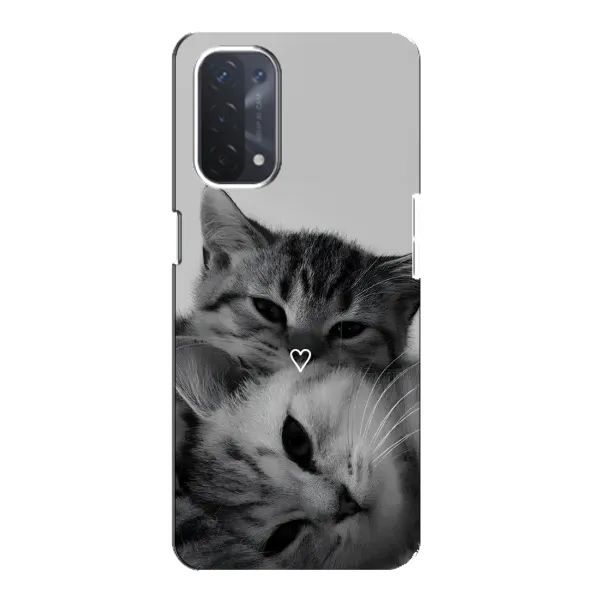 Чохол з принтом «Пара котів» для OPPO A54 (5G) Чохол з принтом «Пара котів» для OPPO A54 (5G)