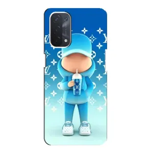 Крутые Чехлы Луи Виттон для Oppo a54 (5G) (AlphaPrint) (Парень LV)