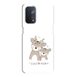 Чохли для мами на Oppo a54 (5G) (Оленята мама і малюк)