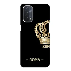 Чехлы для Oppo a54 (5G) (VPrint) - Футбольные клубы (Roma)