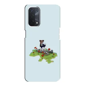 Чехлы с картинкой собаки Патрон для Oppo a54 (5G) (AlphaPrint) (Сапер Пес)