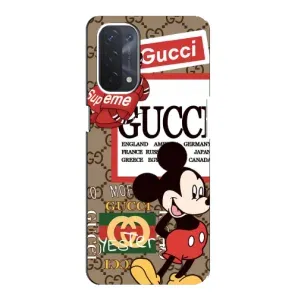 Чехол Disney Mouse Oppo a54 (5G) (PREMIUMPrint) (Стильный Микки)