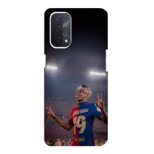 Чохол з футболістом Ламін Ямаль Oppo a54 (5G) (Ямаль на стадіоні)