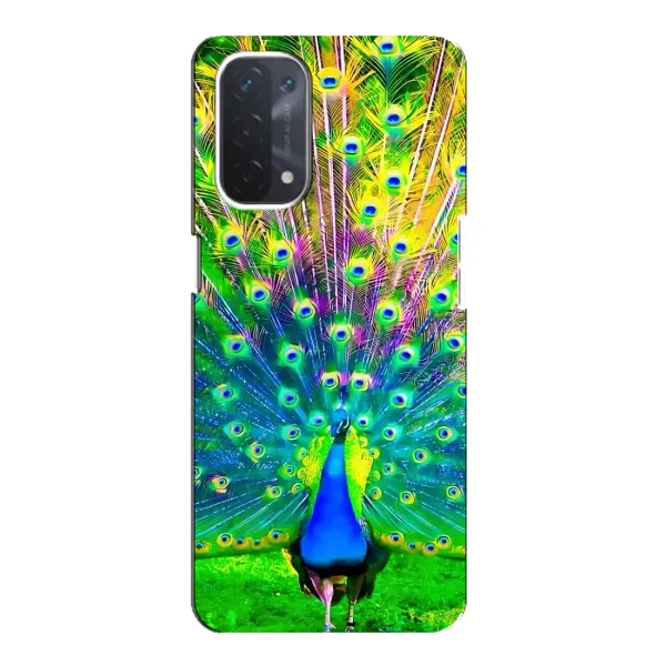 Чохол з принтом «Яскравий Павлин» для OPPO A54 (5G) Чохол з принтом «Яскравий Павлин» для OPPO A54 (5G)