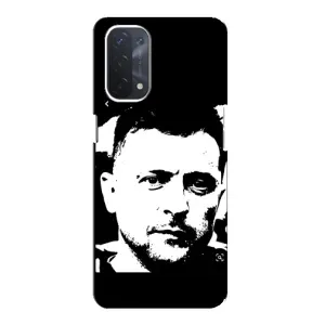 Чехол для Oppo a54 (5G) (AlphaPrint - с принтом Зеленского) (Зеленский АРТ)