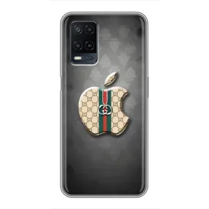 Чехлы ГУЧЧИ для Оппо А54 (AlphaPrint) (Apple gucci)