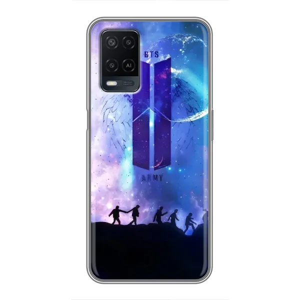 Чехол с принтом «Army BTS» для OPPO A54 Чехол с принтом «Army BTS» для OPPO A54