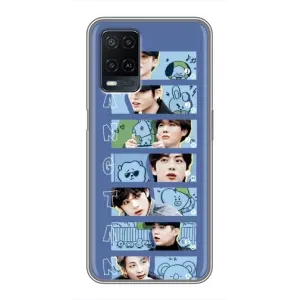 Чехлы BTS для OPPO A54 (AlphaPrint) (Bangtan)