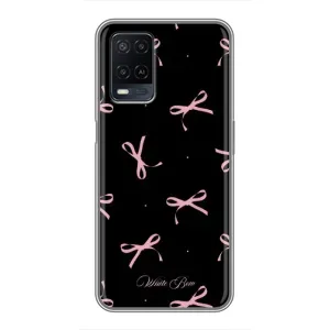 Чохол з бантиками на OPPO A54 (Банти на чорному)