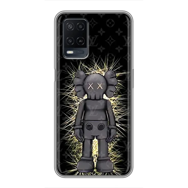 Чохол з принтом «Bearbrick LV» для OPPO A54
