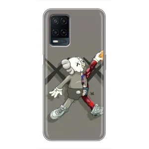 Чехлы для OPPO A54 - Bearbrick Louis Vuitton (PREMIUMPrint) (Беарбрик Джордан)