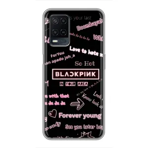 Чехол с музыкальной группой для OPPO A54 (BLACKPINK)