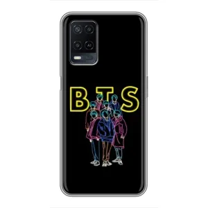 Чехлы BTS для OPPO A54 (AlphaPrint) (BTS стайл)