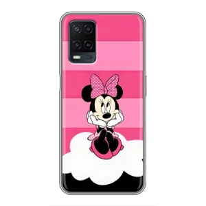 Эксклюзивный чехол для OPPO A54 (AlphaPrint - Мультяшные) (Девочка Maus)