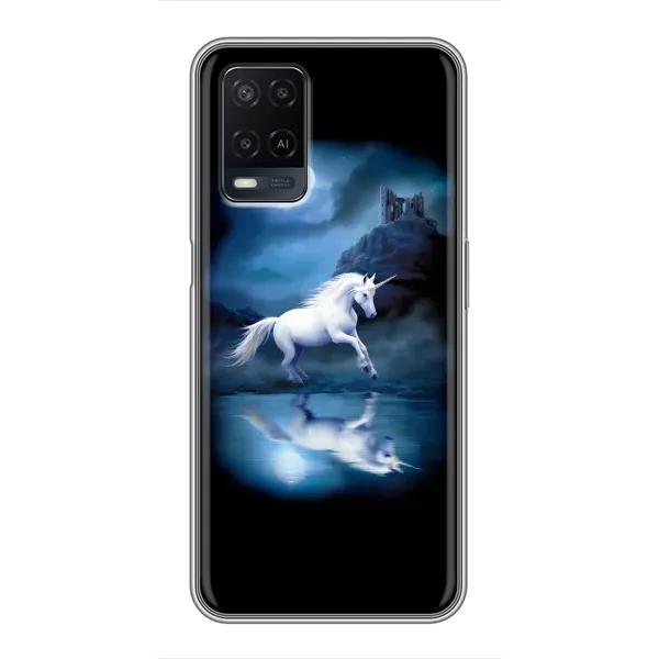 Чехол с принтом «Единорог» для OPPO A54 Чехол с принтом «Единорог» для OPPO A54