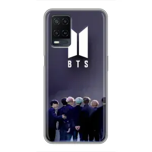 Чехлы BTS для OPPO A54 (AlphaPrint) (Группа BTS)