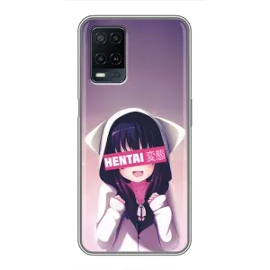 Чехлы Персонажи Аниме Наруто для OPPO A54 (AlphaPrint) (Hentai chan)