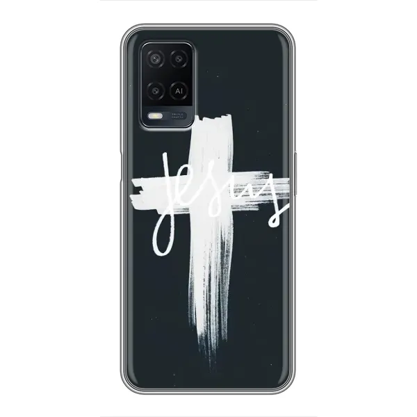 Чехол с принтом «Иисус» для OPPO A54 Чехол с принтом «Иисус» для OPPO A54