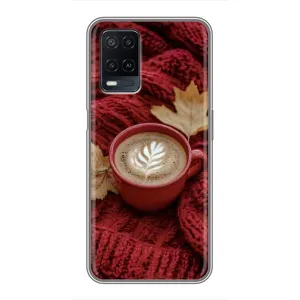 Чохол з унікальним дизайном 'Осінь з кавою' для OPPO A54 (Кава на ковдрі)