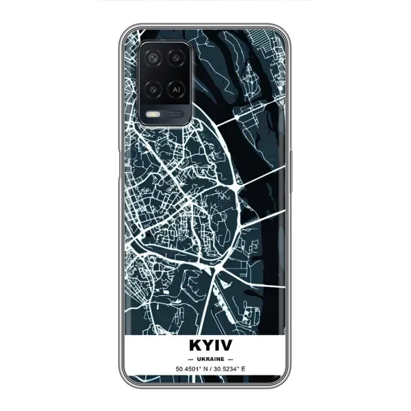 Чохол з принтом «Київ» для OPPO A54