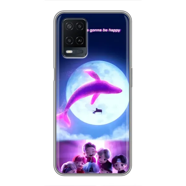 Чехол с принтом «КИТ BTS» для OPPO A54 Чехол с принтом «КИТ BTS» для OPPO A54