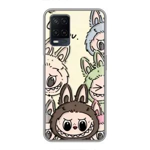 Чохол з Лабубу на OPPO A54 (Золота мавпа Bored Ape)