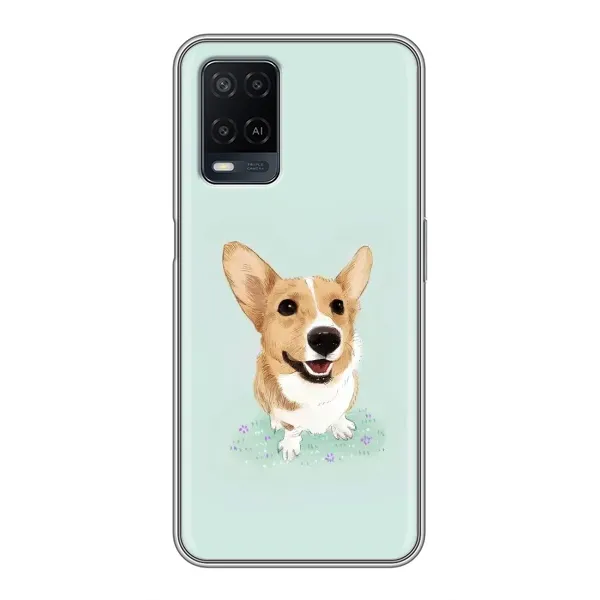 Чехол с принтом «Корги» для OPPO A54