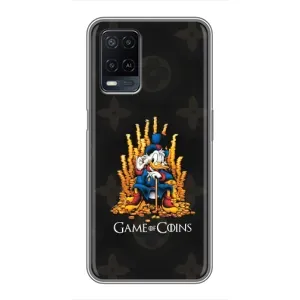 Чехлы для OPPO A54 - Скрудж МакДак Louis Vuitton (PREMIUMPrint) (Король денег)