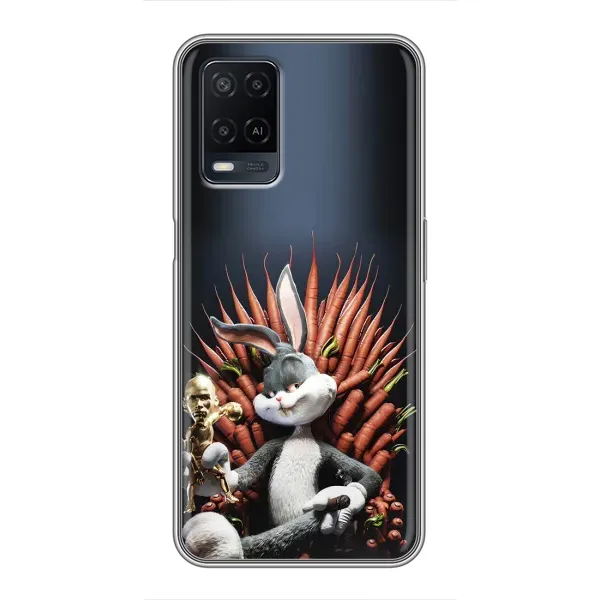 Чохол з принтом «Король Кролик» для OPPO A54