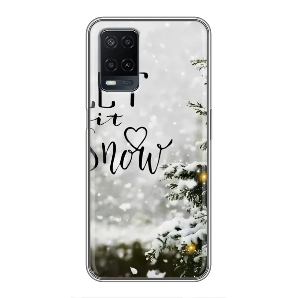 Чохол з принтом «Let it snow» для OPPO A54 Чохол з принтом «Let it snow» для OPPO A54