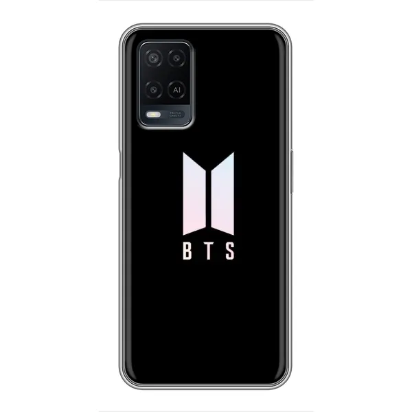 Чехол с принтом «Лого BTS» для OPPO A54 Чехол с принтом «Лого BTS» для OPPO A54