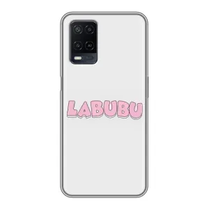 Чохол з Лабубу на OPPO A54 (Лого Лабубу)