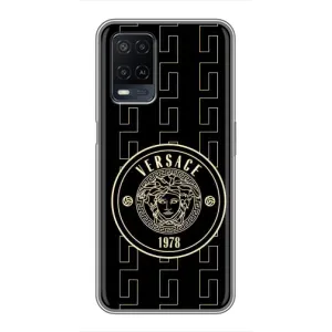 Чехлы VERSACE для Оппо А54 (PREMIUMPrint) (Лого Версаче)