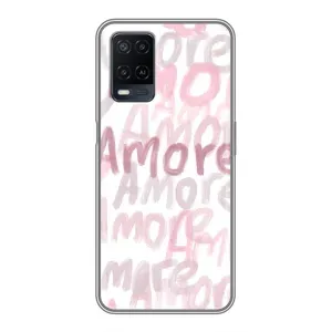 Чохол з розовим принтом для OPPO A54 (Аморе любов)