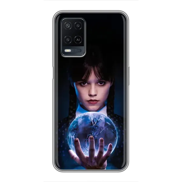 Чохол з принтом «Магічна сфера Венздей» для OPPO A54