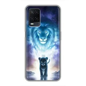 Чехол со Львом для OPPO A54 (VPrint) (Маленький лев)