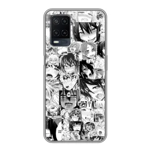 Анимешный чехол для OPPO A54 (Ahegao manga)