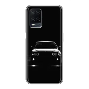 Чехол для Оппо А54 - с принтом БМВ (AlphaPrint) (Машина BMW)