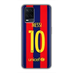 Чехлы Месси для OPPO A54 (AlphaPrint) (Messi Barca 10)