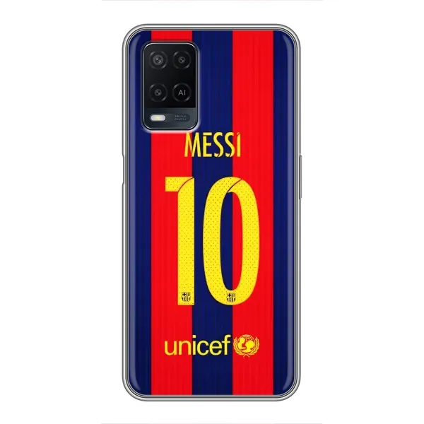 Чехол с принтом «Messi Barca 10» для OPPO A54