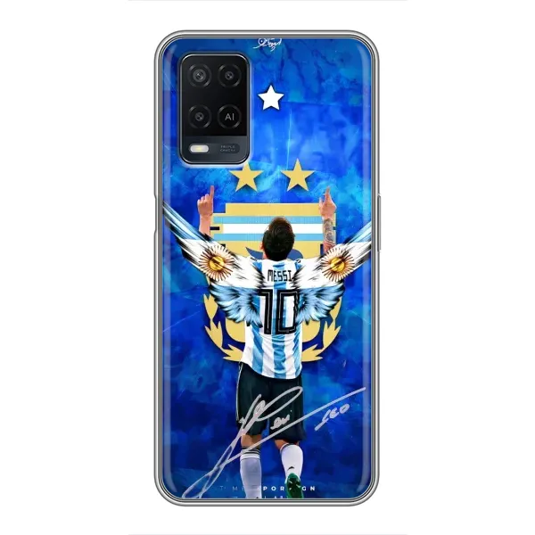 Чехол с принтом «Месси сборная» для OPPO A54 Чехол с принтом «Месси сборная» для OPPO A54