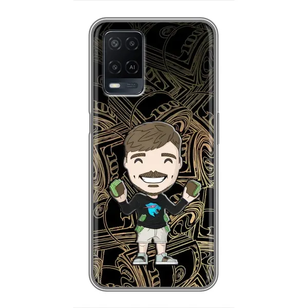 Чохол з принтом «Mister Beast» для OPPO A54