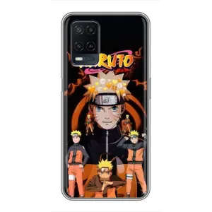 Naruto Anime Чехлы для Оппо А54 (AlphaPrint) (Наруто из Аниме)