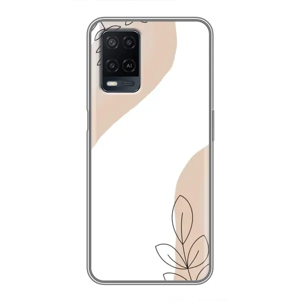 Чохол з принтом «Нюдова гілочка абстракція» для OPPO A54 Чохол з принтом «Нюдова гілочка абстракція» для OPPO A54