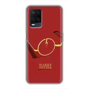 Чехлы с Гарри Поттером для OPPO A54 (AlphaPrint) (очки Гарри)
