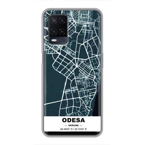 Чохол з принтом «Одеса» для OPPO A54