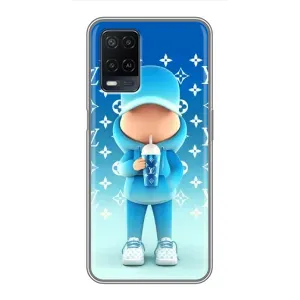 Крутые Чехлы Луи Виттон для OPPO A54 (AlphaPrint) (Парень LV)