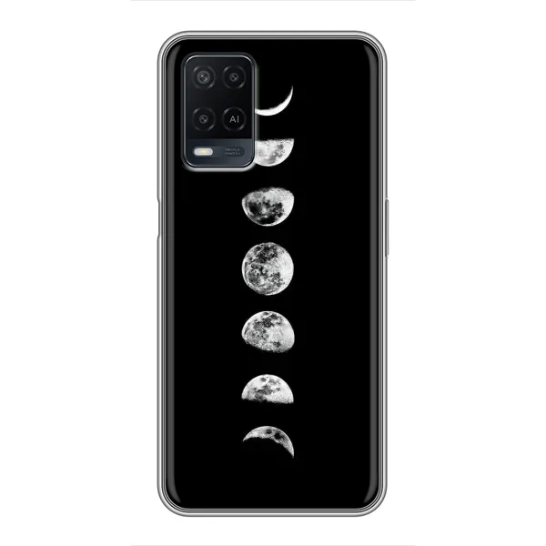 Чохол з принтом «Планети» для OPPO A54