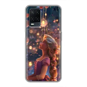Чохол Рапунцель для OPPO A54 (Рапунцель ліхтарики)