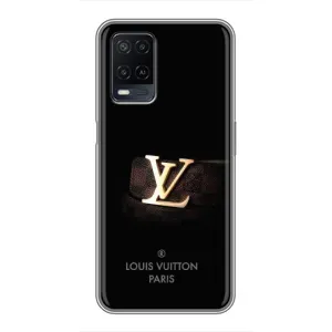 Чехлы Луи Витон для OPPO A54 (AlphaPrint - LOUIS VUITTON) (ремешок LV)